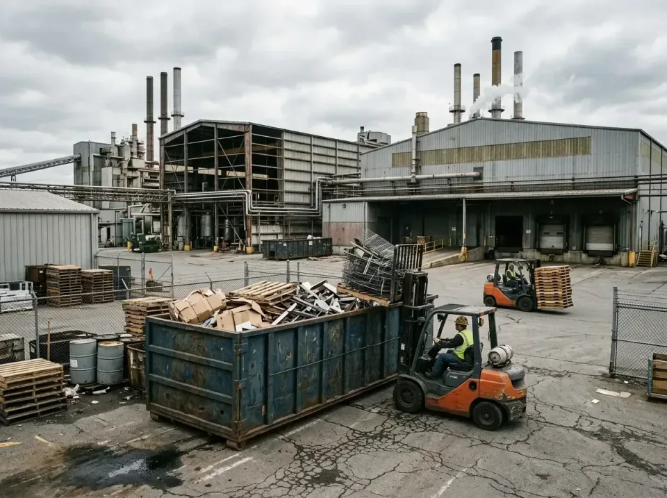 industrial-factory-scrap-conta-003 — frequently asked questions, Cheap Roll-off Dumpster Rentals in Priest River, ID